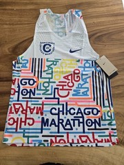 2025 Chicago Marathon Nike Elite issued ADV Singlet Men’s Size M