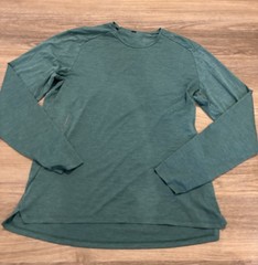 LULULEMON Metal Vent Tech Top Men’s Long Sleeve Teal Green (size XXL?)