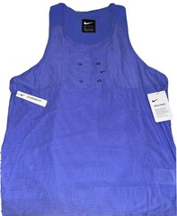 Nike Men’s Tech Pack Racer Back Running Tank Top Blue Size Large | CJ5738-500