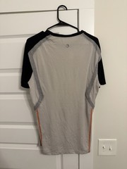 lululemon Crew Neck Tee Gray/Black L Athletic