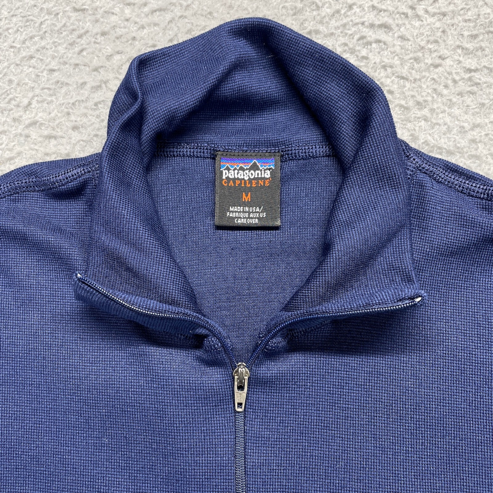 Patagonia Capilene Base Layer Mens Medium Navy USA Made gallery
