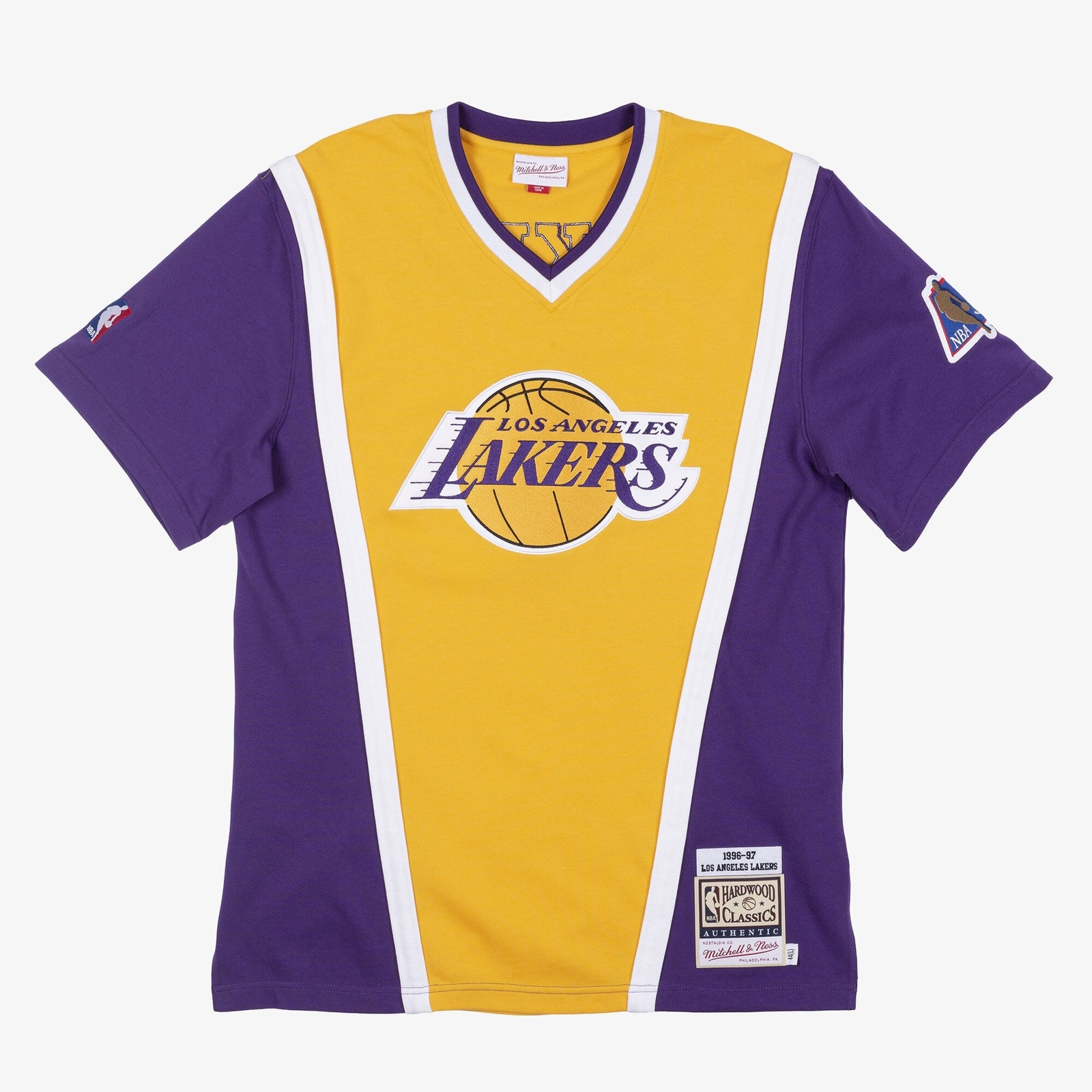 Mens Mitchell & Ness NBA AUTHENTIC SHOOTING SHIRT LAKERS 1996-97 gallery