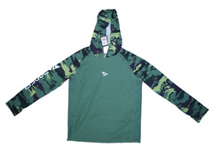 Rodeel Loose Fit Vented River Bluff Performance Lightweight Hooded Shirt Mens M