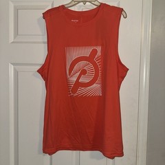 Peloton Men’s Tank Top, Orange, Medium, New! Retail $50