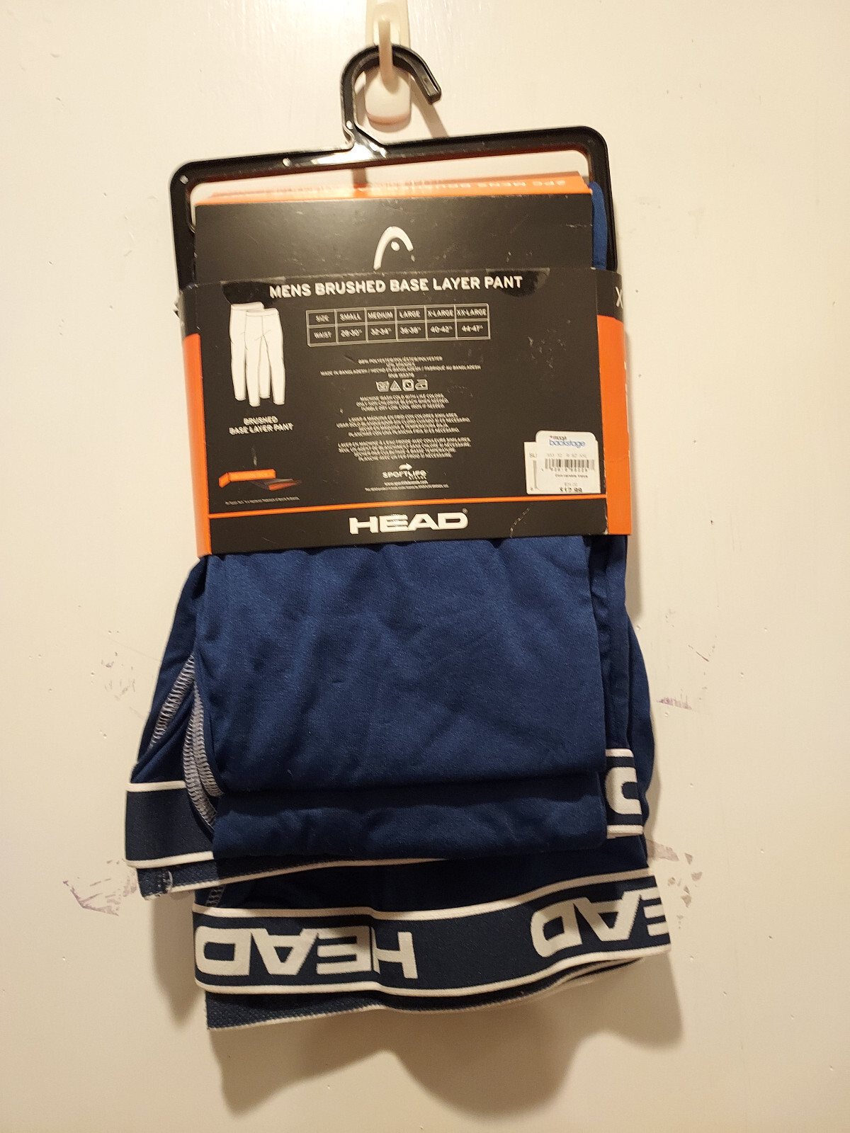 HEAD 2pc Mens brushed base layer pant - cold weather gear - size XXL - NWT gallery