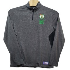 Under Armour NBA Combine Boston Celtics Mens XL Gray Quarter Zip Pullover