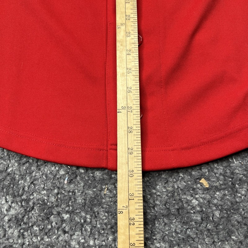 Snap-On Tools Vintage Logo Red Embroidered Sewn Baseball Jersey Size M gallery