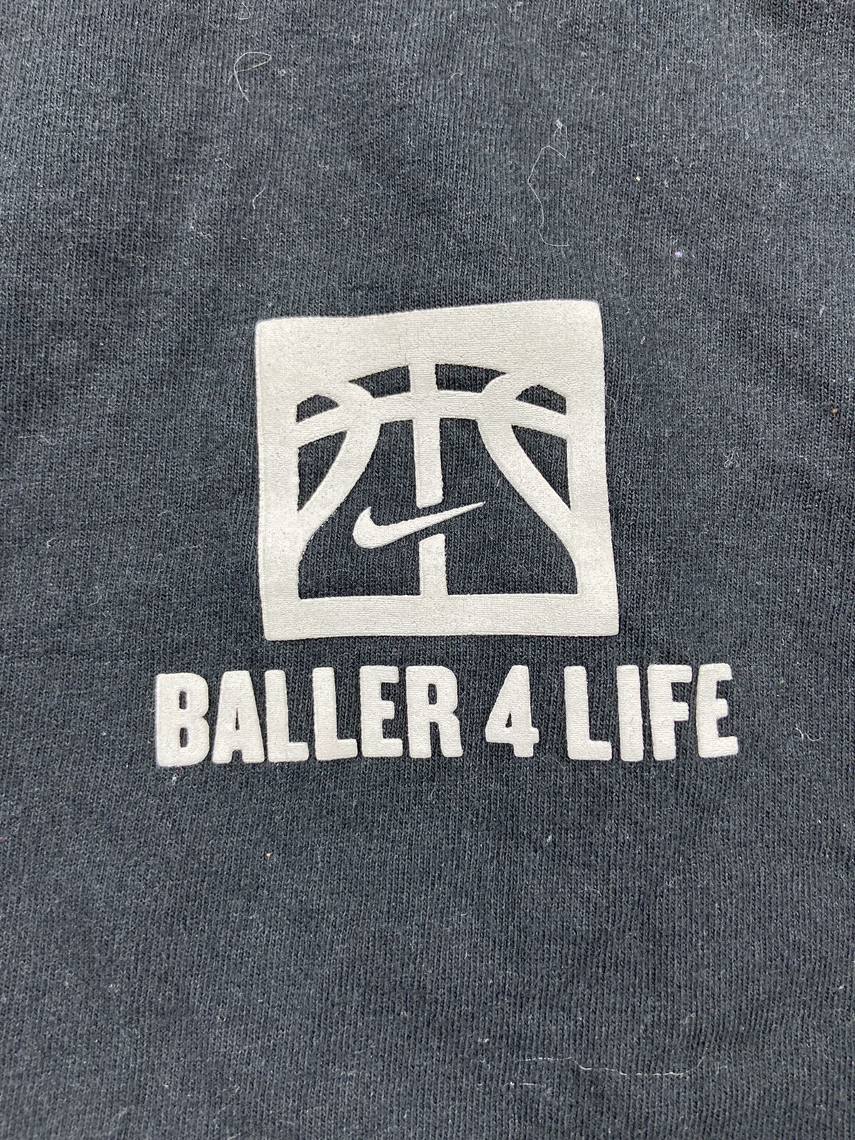 Nike Baller For Life Size XL Do It On The Wood Black Sleeveless Tank Top gallery