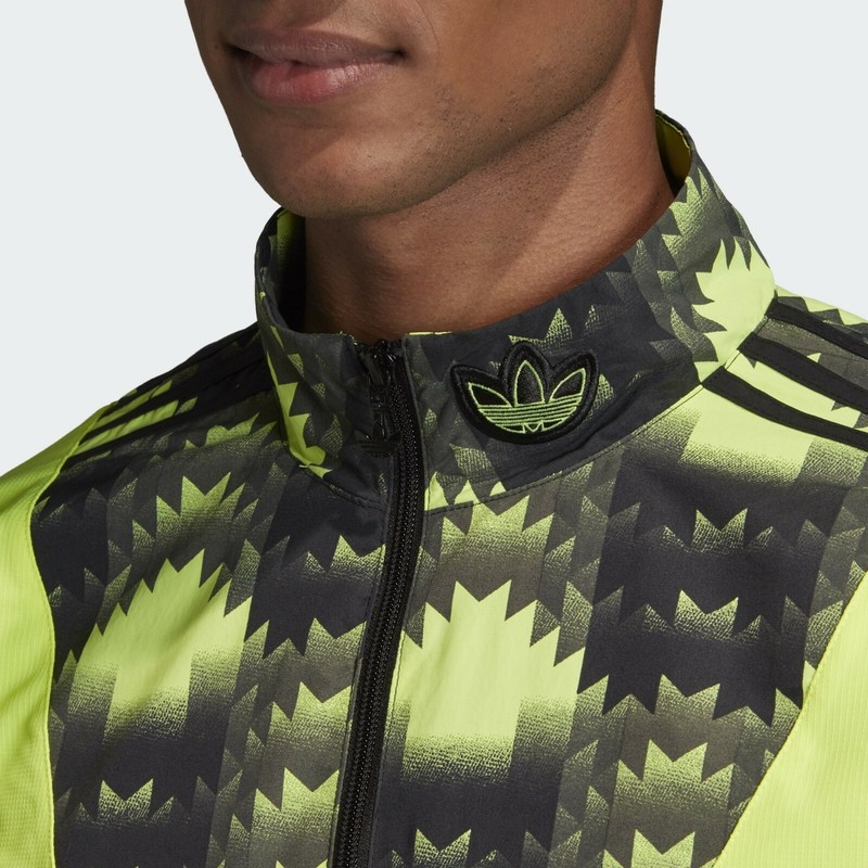 Authentic Mens adidas Originals Football Track Top Jacket FM3417 Black NWT - $90 gallery