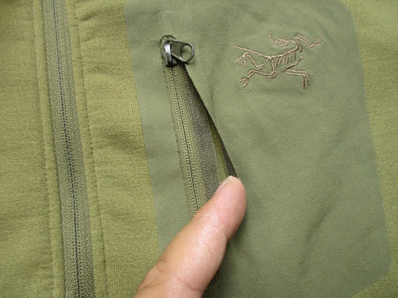 Arc'teryx Leaf Cold WX 1/4 Zip Mens L Green Fleece Polartec Pullover Fleece gallery