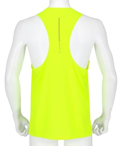 CW-X Wacoal Men's Lightweight Running Shirt Sleeveless Tank Top with Square Neck gallery