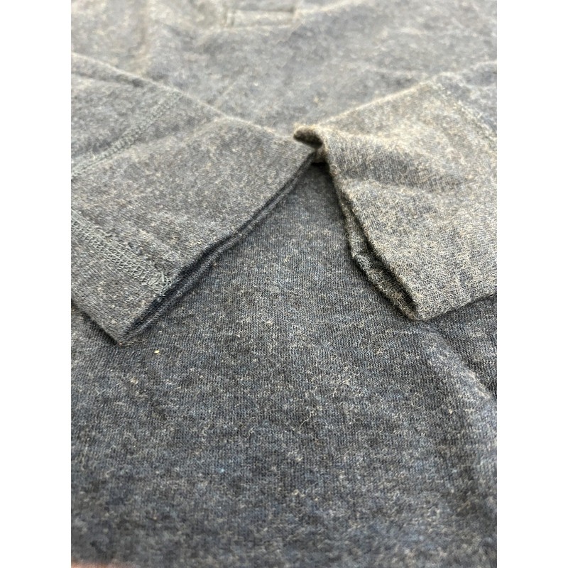Terramar Henley Shirt Mens Large Blue Wool Long Sleeve Thermal Base Layer gallery