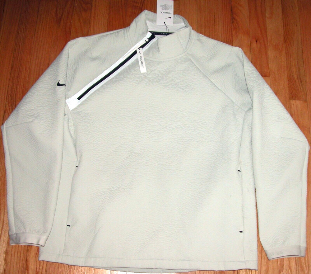 NIKE TECH PACK PULLOVER TOP IVORY L AR1546