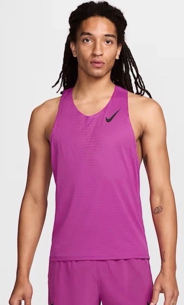 Nike Aeroswift LARGE Dri Fit ADV Running Vest Singlet Sports Run FN4231 518 gallery