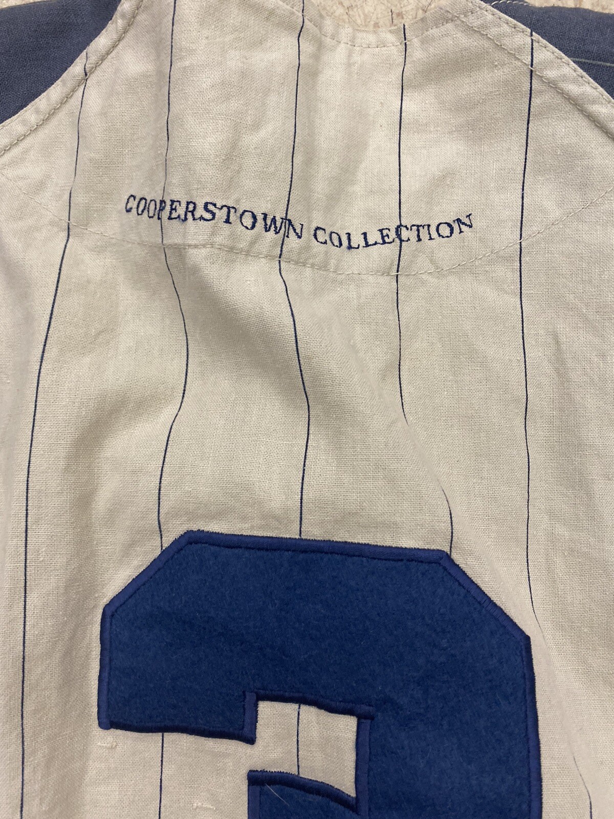 Mirage Cooperstown Collection Babe Ruth New York Yankees Jersey Men Large EUC gallery