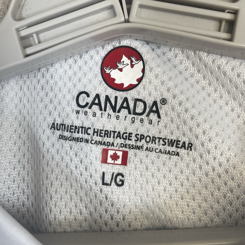 Canada Weather Gear Sun Shirt Men Large White LS UPF 50+ Hike Swim Rash Guard gallery
