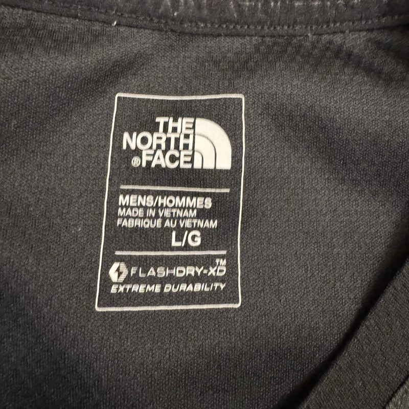 The North Face Shirt Mens Large Black Running Hiking Flash Dry gallery