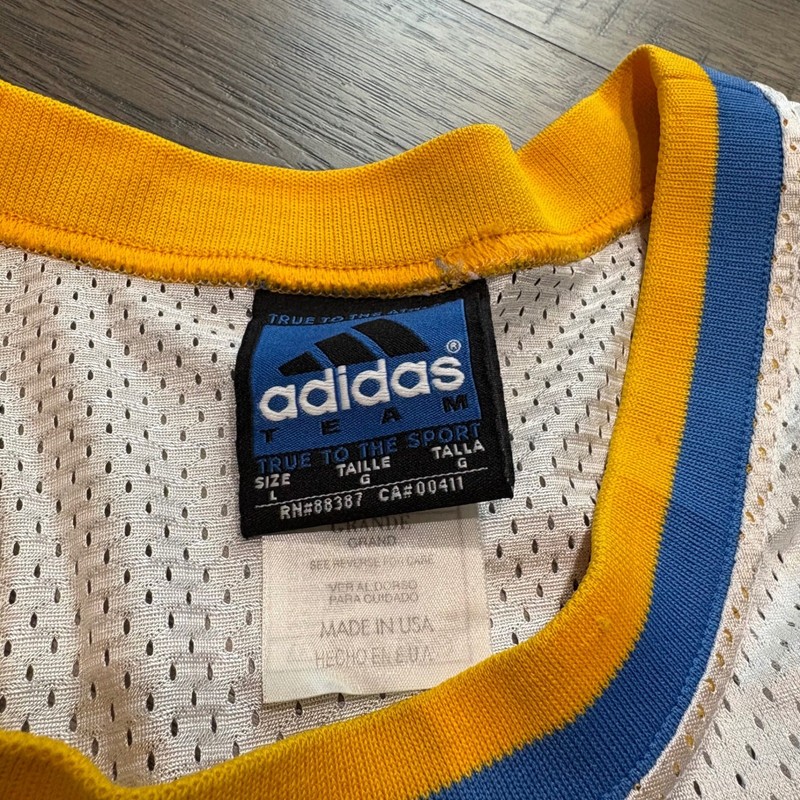 Adidas UCLA Basketball Jersey Mens Large White #24 Bruins Vintage USA Jaquez Jr gallery
