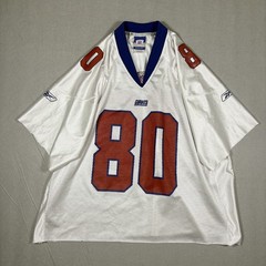Neo-Vintage Y2K 2002-2007 Giants Jeremy Shockey NFL Jersey Size XXL/2XL