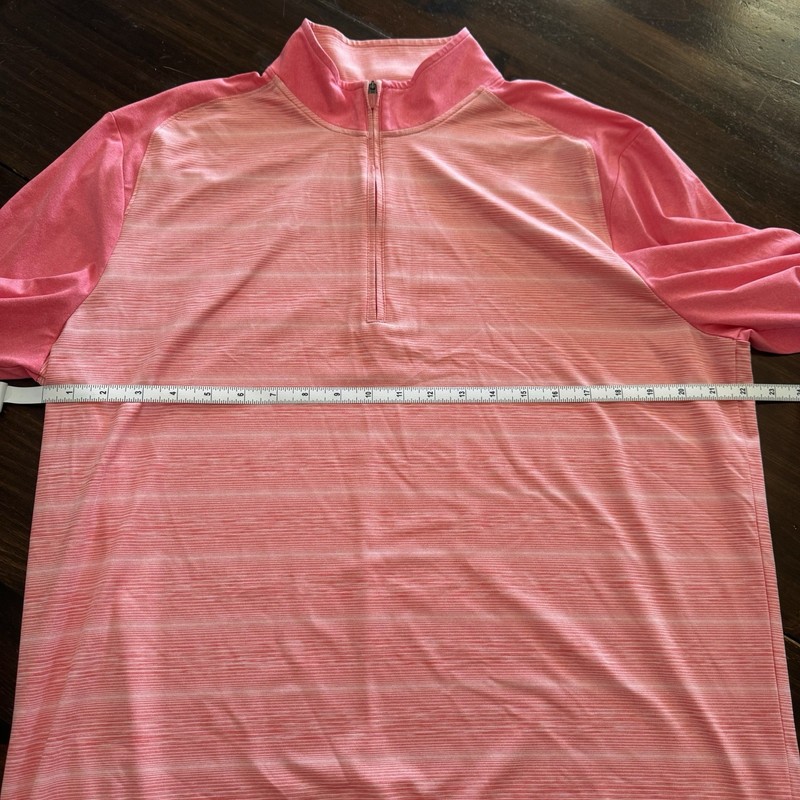 Johnnie-O Bert 1/4 Zip Performance Pullover In Taffy Men’s Large gallery