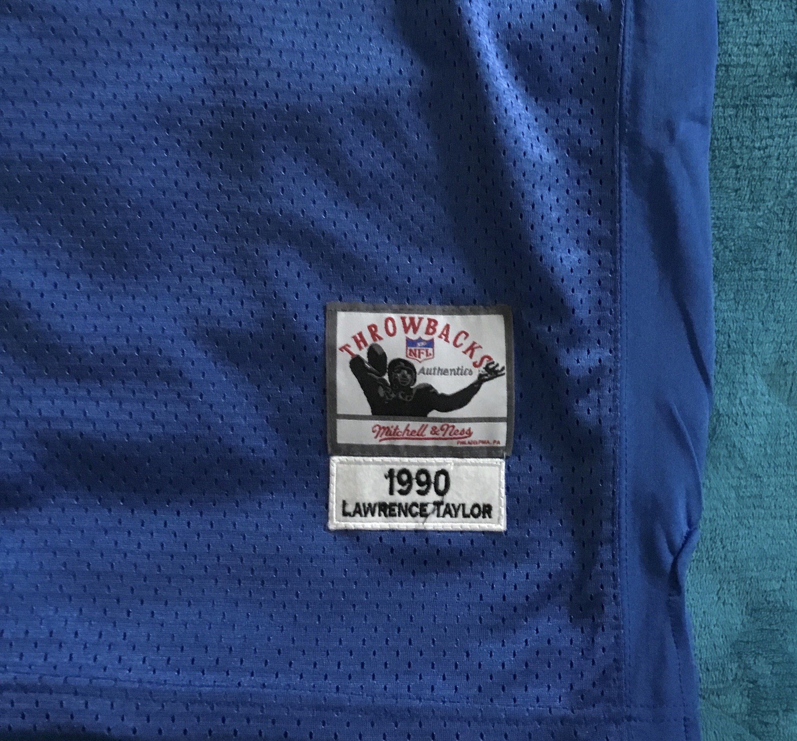 Mens NFL Mitchell & Ness Lawrence Taylor Jersey Size 52 gallery