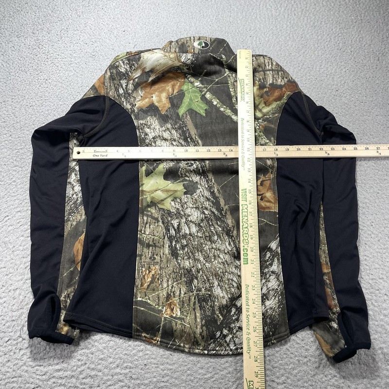 Mossy Oak Shirt Mens Large Camo Long Sleeve Thermal Hunting APX Expedition gallery