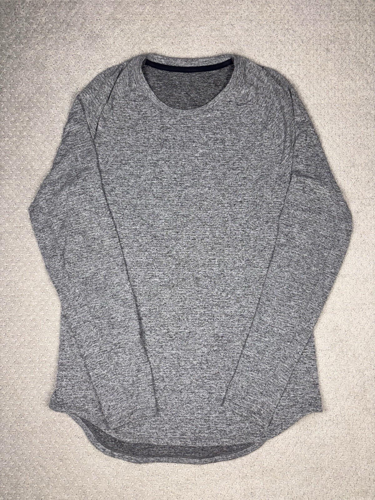 Lululemon Shirt Mens Large Gray License To Train Long Sleeve Better Each Day gallery