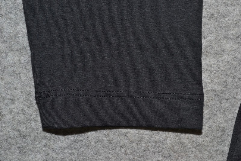Lululemon 5 Year Basic Long Sleeve Mantra Mens Large Heathered Black lightweight gallery