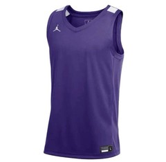 Nike Jordan Men’s Stock DF Overtime Basketball Jersey Tank Top Purple Sz Small