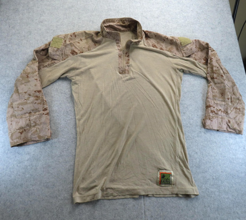 Crye Precision Combat Shirt Mens M/L Brown Desert MARPAT Camo FROG FR USMC gallery