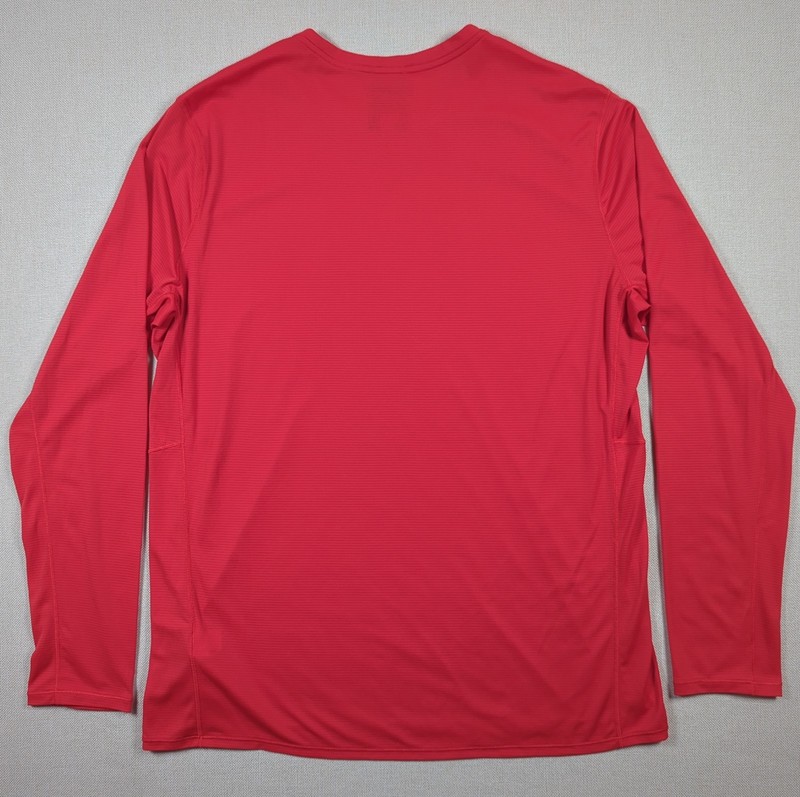 Patagonia Capilene Cool Lightweight Shirt Mens XL Red Outdoor Hiking LS Tee gallery