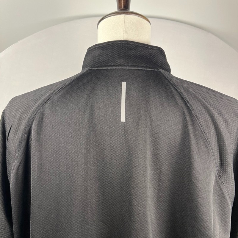 Zelos Men's Size XL Athletic Long Sleeve Shirt Black Pullover Golf Hiking Sports gallery