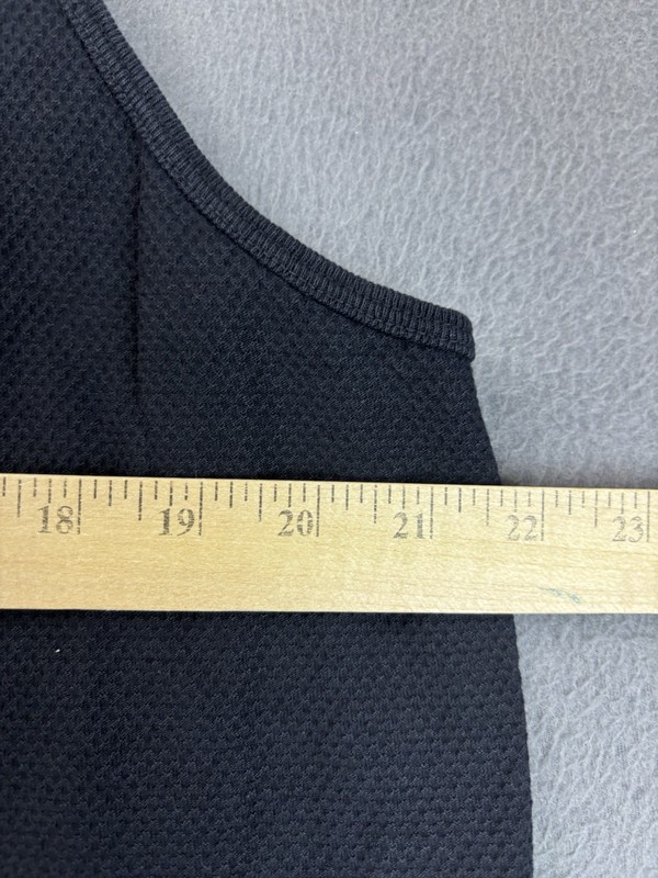 Vintage Speedo Tank Top Mens XL Black Spell Out Logo Beach Gym US Made gallery