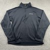 Timberland Pullover Mens Medium Black 1/4 Zip Mock Neck Fleece Hiking Top gallery