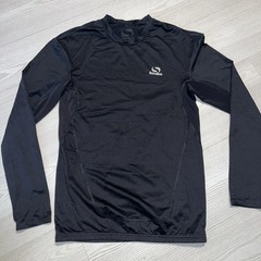 Sondico Men’s Large Training Top with Mesh Side LongSleeve Black Size L P2P 17.5
