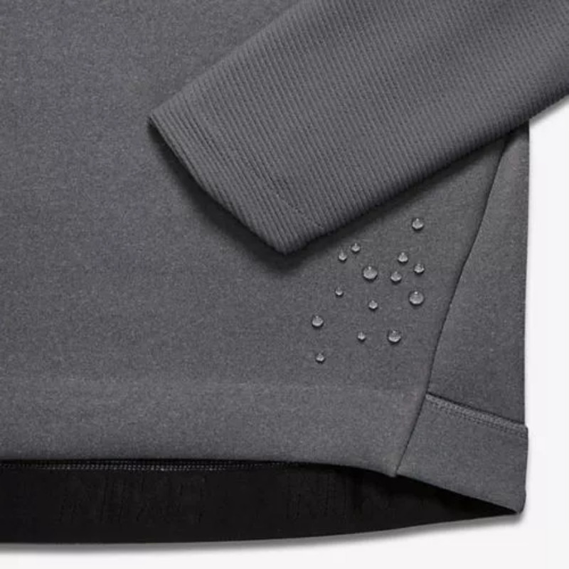 Nike THERMA SPHERE MAX DWR Water Repellent Men Sweatshirt Charcoal 800225 071 gallery