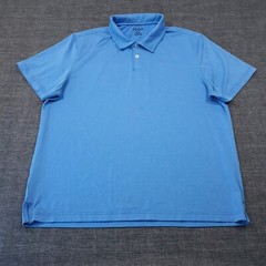 IZOD Polo Shirt Mens Size XL Blue Activewear Golf Performance