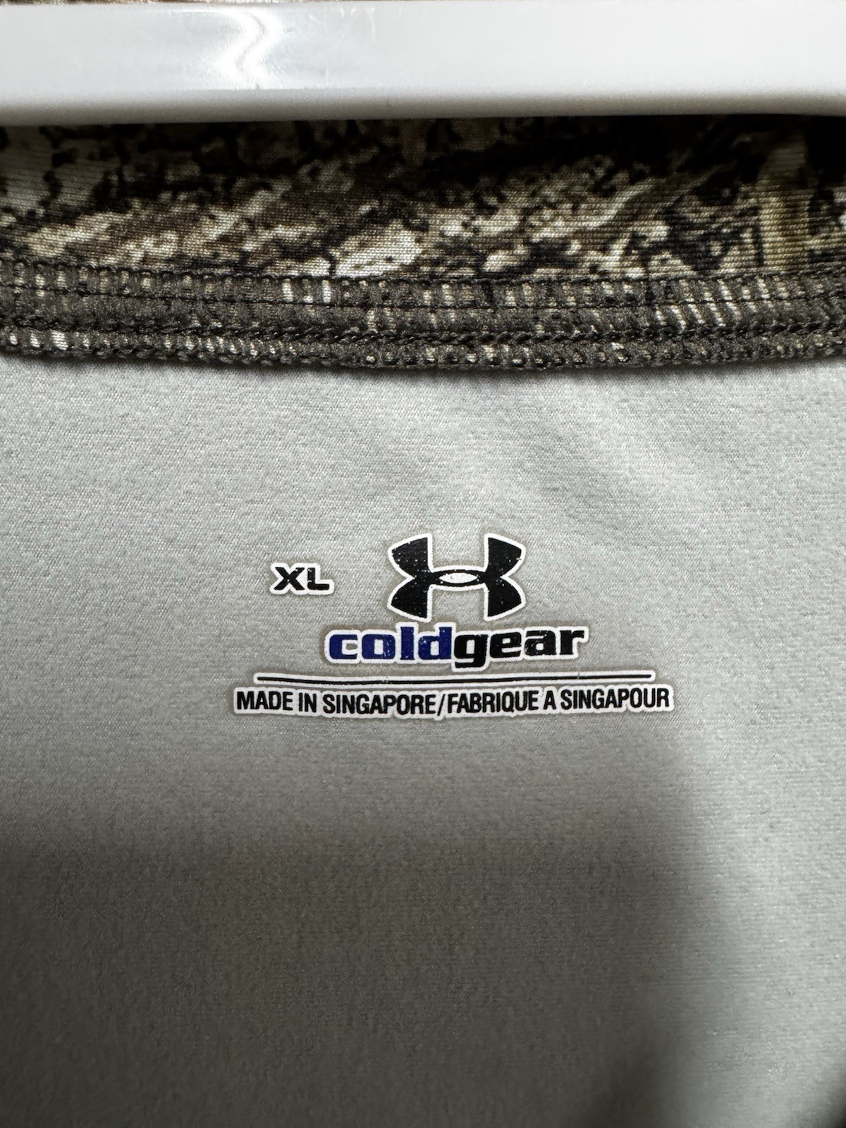 Under Armour ColdGear Realtree Mossy Oak Camo Compression Shirt Mens XL gallery