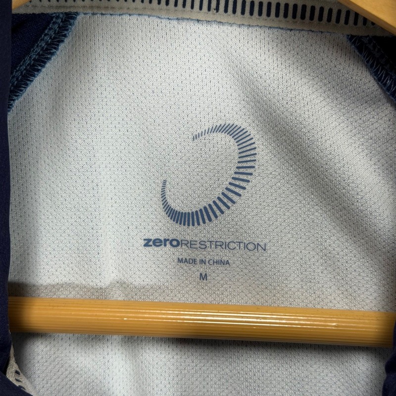 Zero Restriction Z425 1/4 Zip Pullover Mens M Blue Golf Performance Stretch gallery