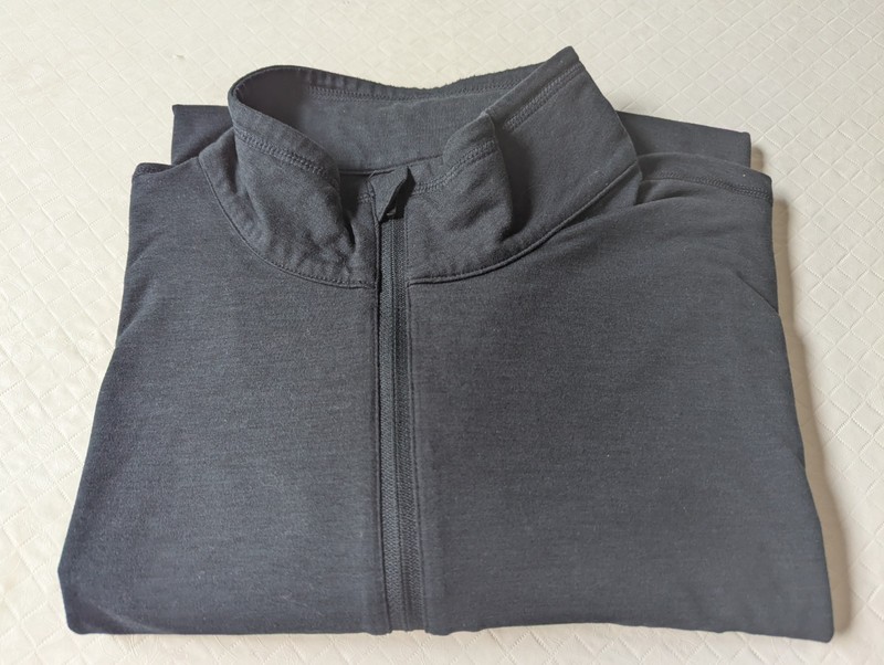 Vuori Ease Performance 1/4Half Zip Mens- black - Pullover - XLARGE XL gallery