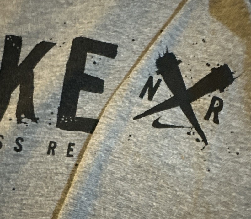 Nike XC Cross Regionals 2017 NXR Mens S Gray Long Sleeve Shirt Cross Country Tee gallery