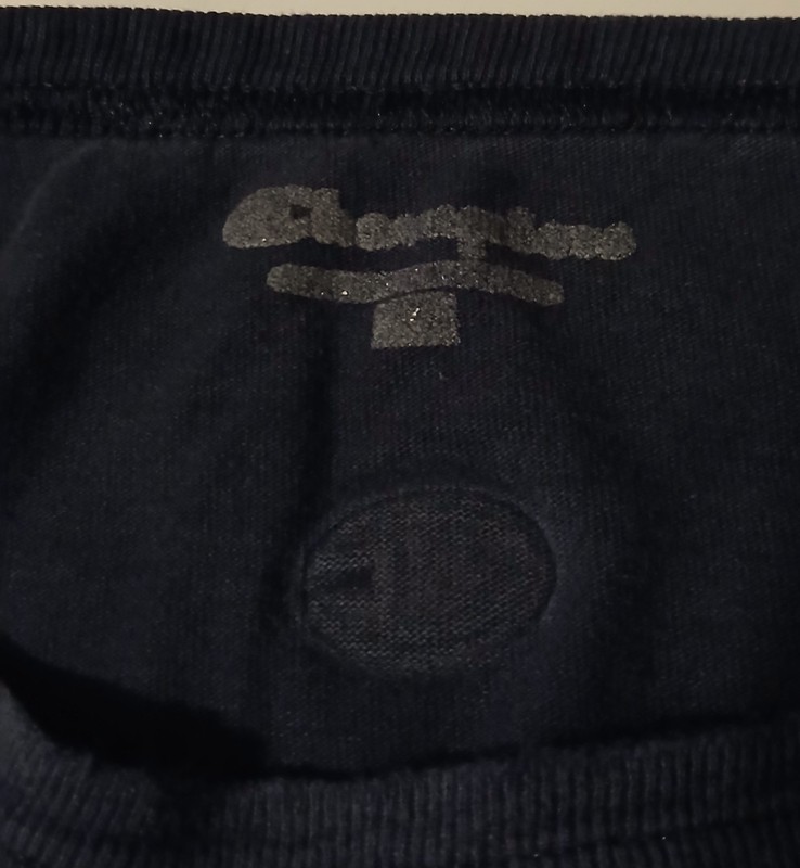Y2K Champion Sleeveless Shirt Mens XL Navy Cotton Tank Top Logo Embroidered gallery