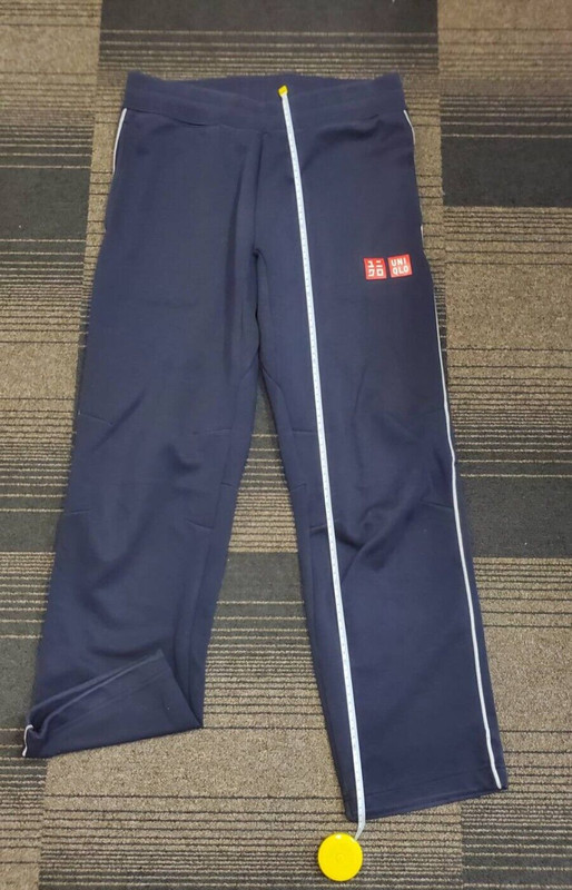 Rare UNIQLO tennis panta Kei Nishikori M Roger Federer Novak Djokovic gallery