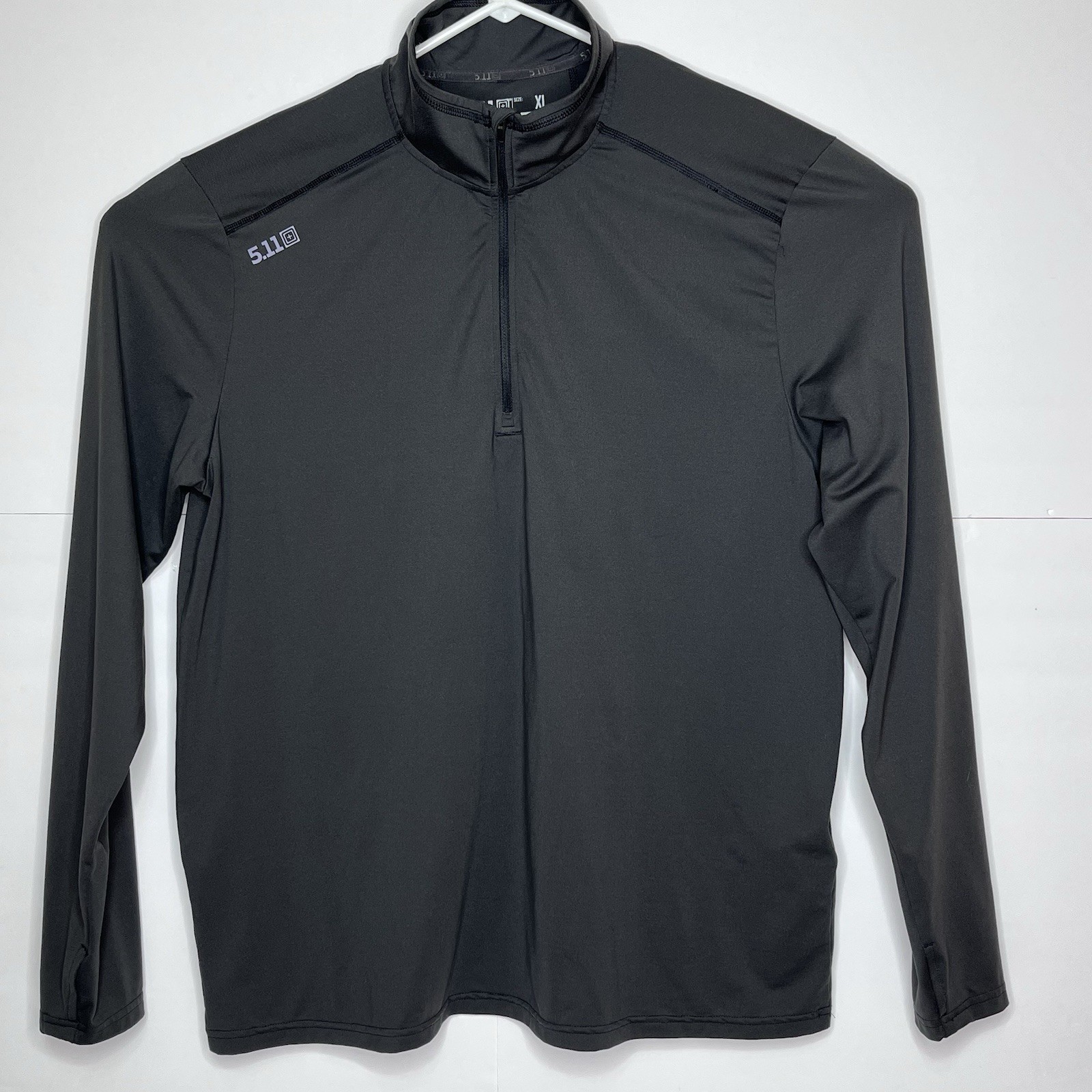 511 Tactical Pullover Mens Large Lightweight Physical Training PTR Jersey Zip XL gallery