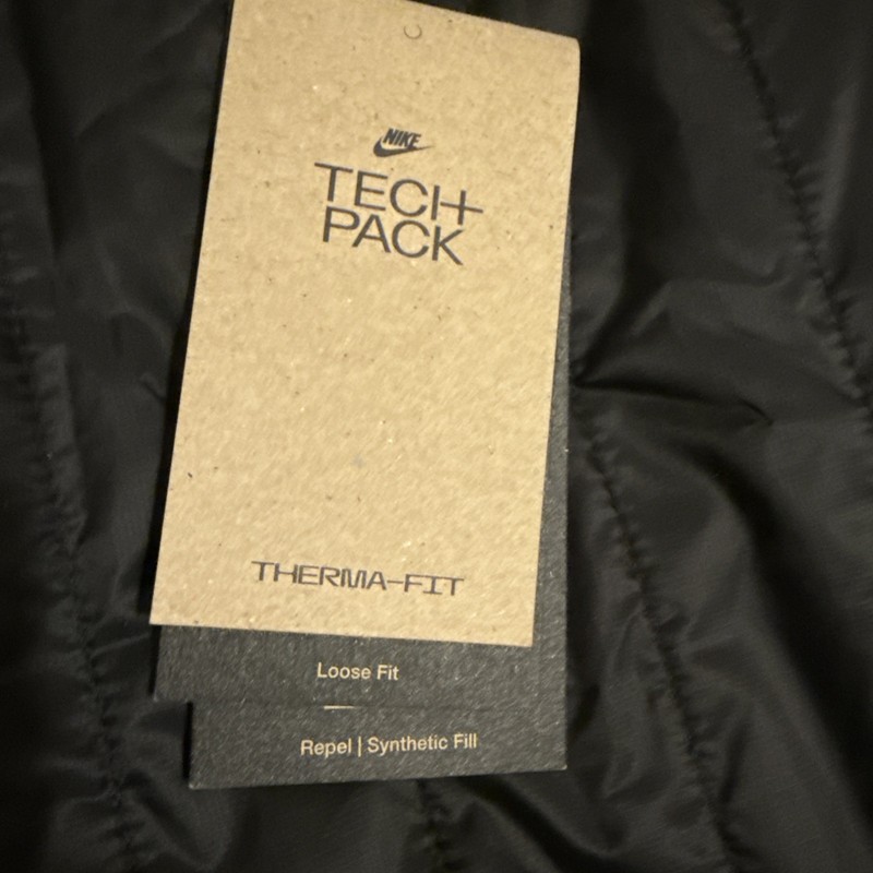Nike Therma-Fit Tech Pack Winterized Crew Pullover Black DQ4302-010 Size 2XL gallery
