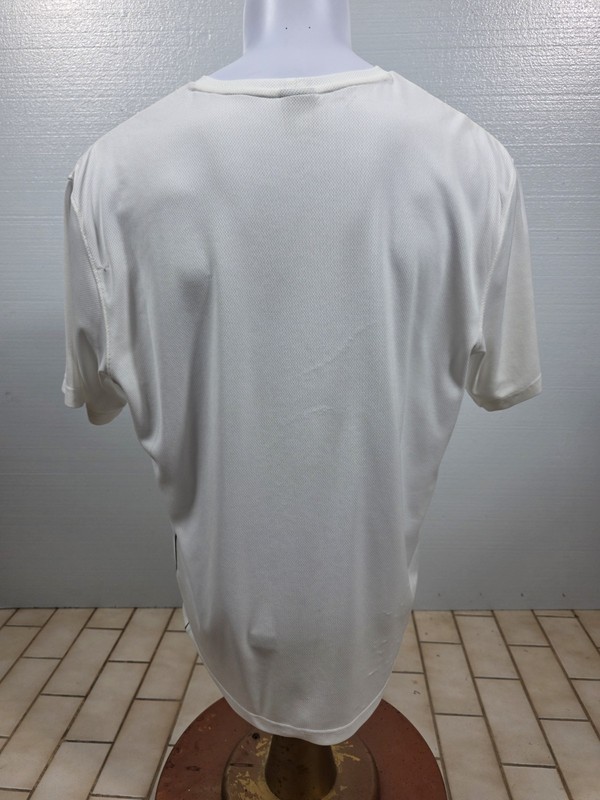 Nike Athletic Mesh Tee White Size L Large gallery