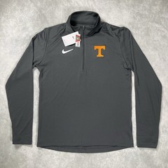 Nike Pacer 1/4 Zip Pullover Mens M Gray Tennessee Volunteers Long Sleeve