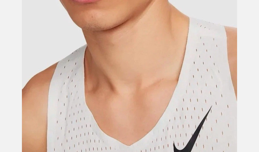 New Nike Men AeroSwift Running Singlet Tank Top FN4231-121 "MULTIPLE SIZE" gallery