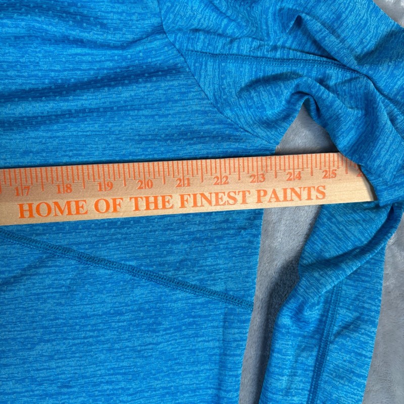 Ariat Rebar Evolution Hybrid Pullover Mens Large Blue 1/2 Zip Lightweight Work gallery