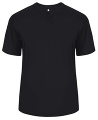 MEN’S PERFORMANCE, 2 BUTTON HENLEY T-SHIRT, SHORT SLEEVE, LIGHTWEIGHT, S-4XL